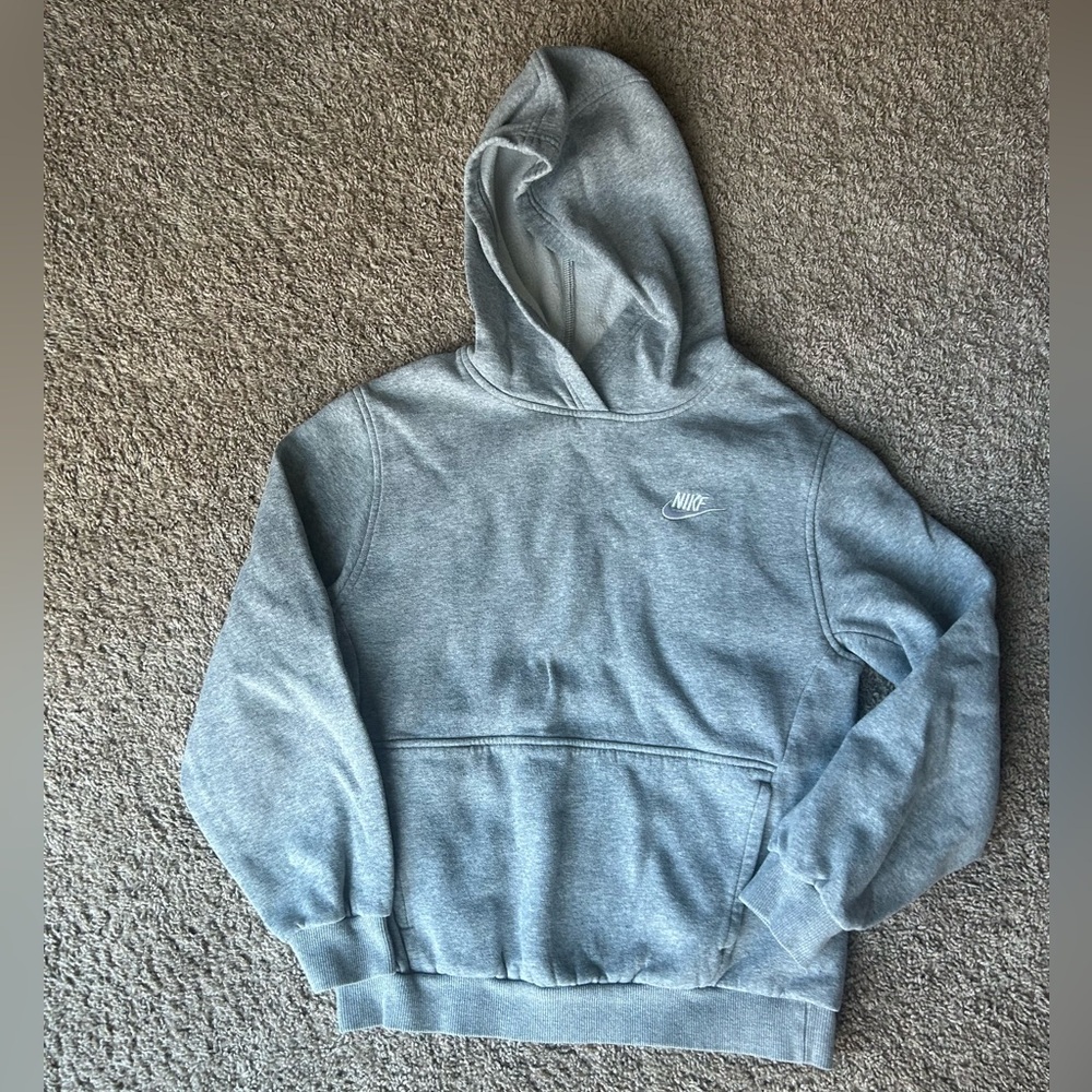 Nike Grey Kids L Hoodie